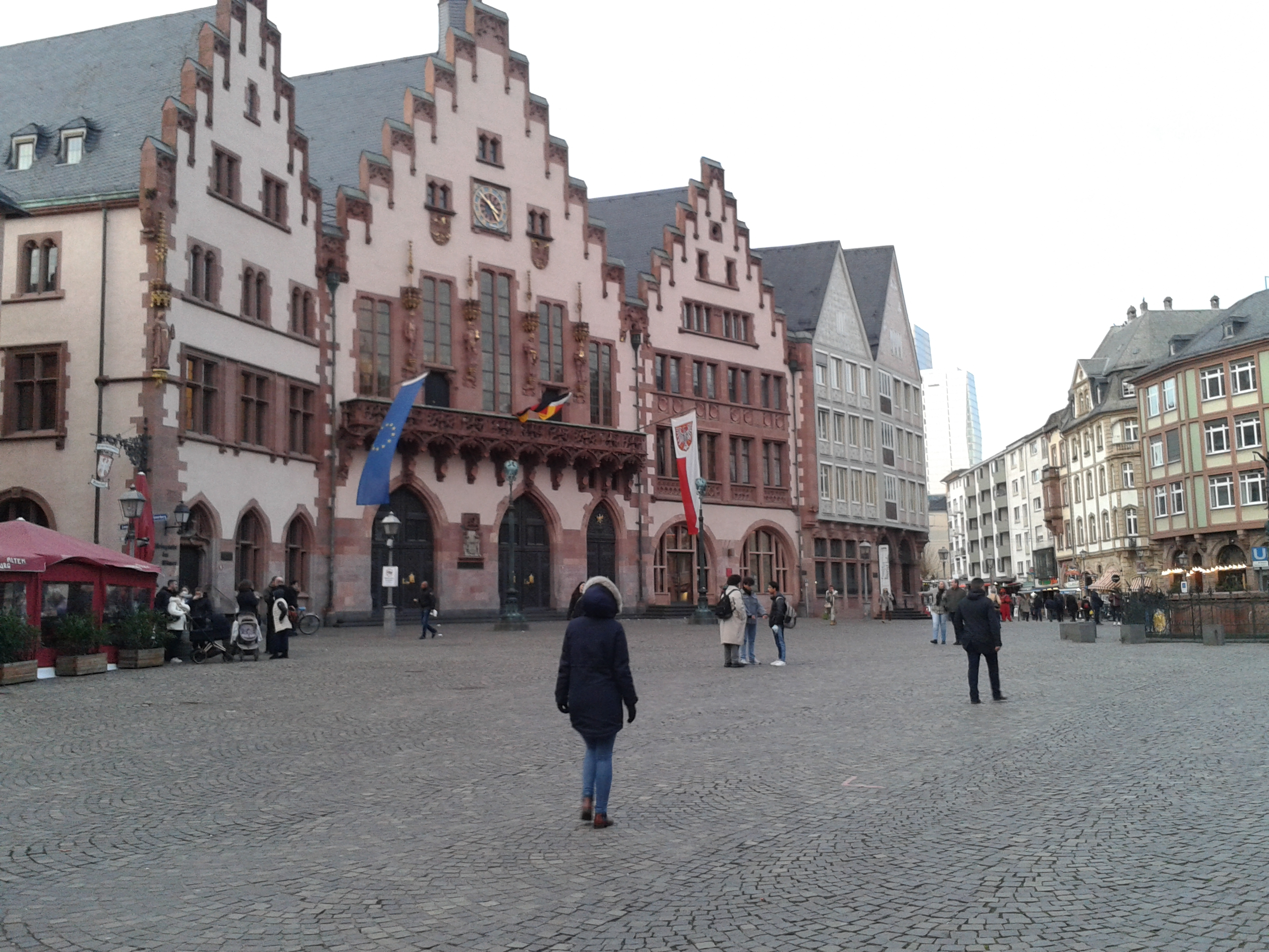 #Römerberg #Römer #Frankfurter Rathaus #Altstadt