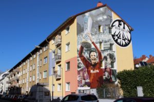 #Streetart #Graffiti #EintrachtFrankfurt #UEFA-Cup-Sieg