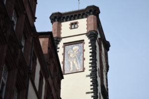 #Langer Franz #Römer Südbau #Robert Forell #Glasmosaikbild #Jugendstil #Altstadt #Innenstadt